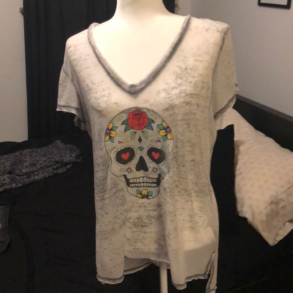 💀 Grayson Threads Sugar Skull T-Shirt, XL